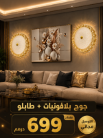 ✨

اليوم جبنا ليكم عرض مميز!
جوج بلافونيات فخامات + طابلو عصري كيعطي لمسة راقية لأي صالون.

✔️ جودة ممتازة
✔️ تصميم عصري وفاخر
✔️ ساهل فالتركيب
✔️ مناسب لجميع أنواع الصالونات

كل هاد الباك غير ب650 درهم فقط! 🔥
والتوصيل مجاني لجميع المدن.

ما تضيعش الفرصة، تواصل معنا دابا وطلب ديالك يوصل حتى لباب الدار. 📩 – Image 3